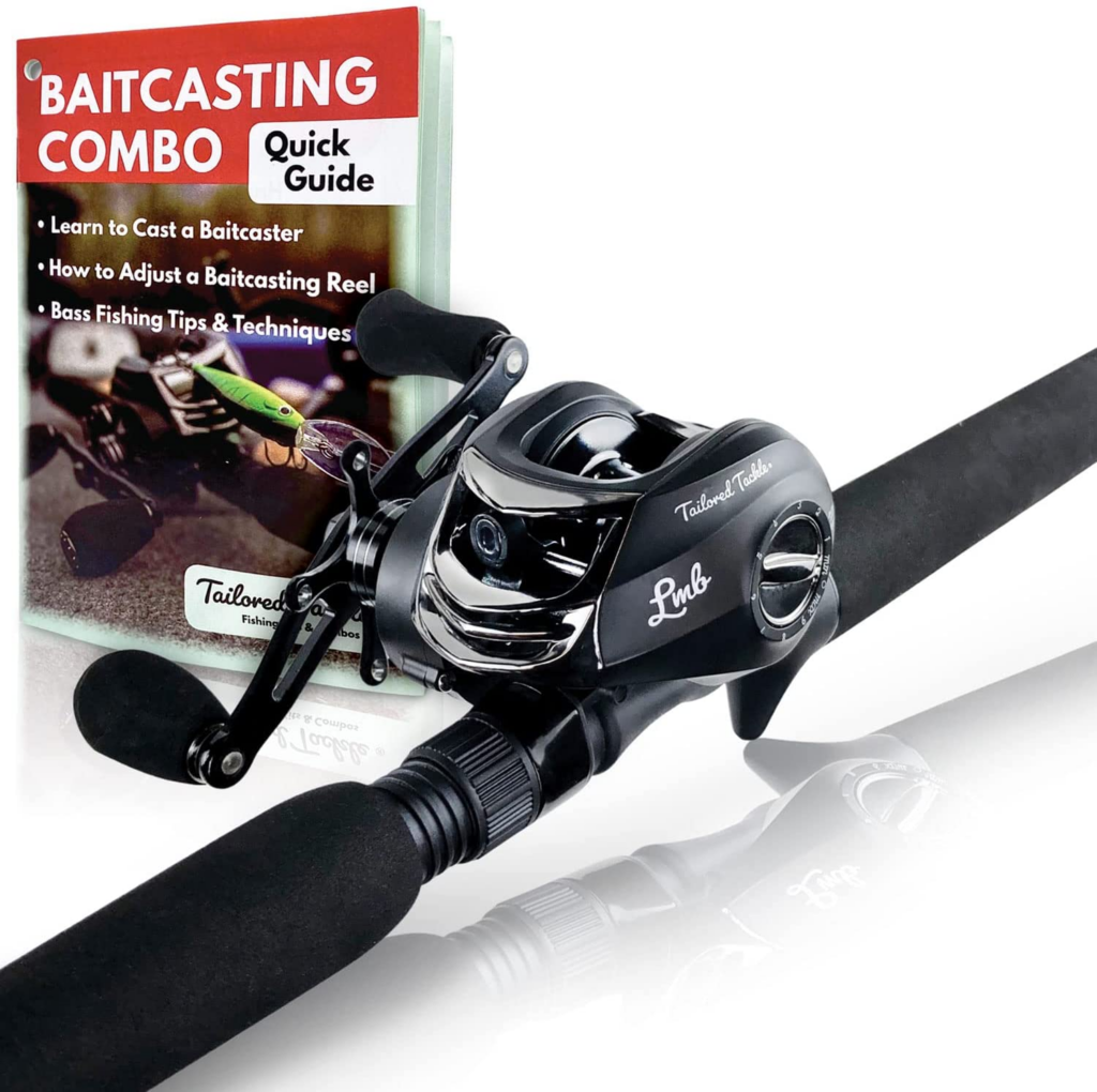 Tailored Tackle Fishing Rods Reels and Spinning Combo - Best for Catfish